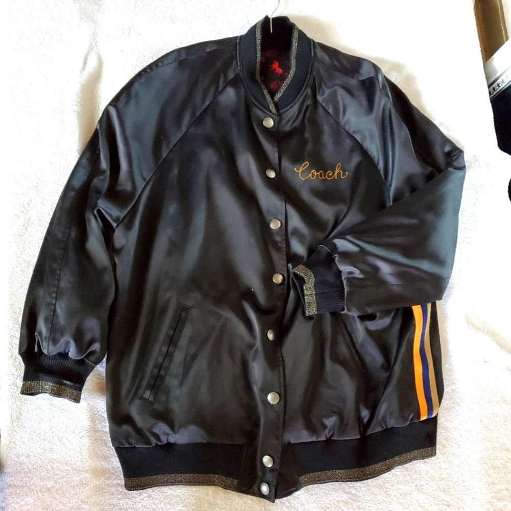 Coach Reversible Horse And Carriage Print Souvenir Jacket